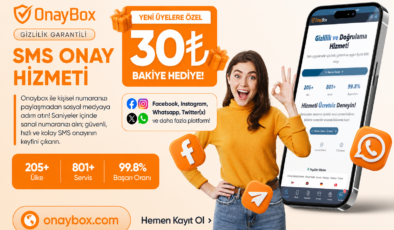 Onaybox.com; tüm dijital platformlar için hızlı, güvenli, bütçe dostu sanal numara ve SMS onay servisidir